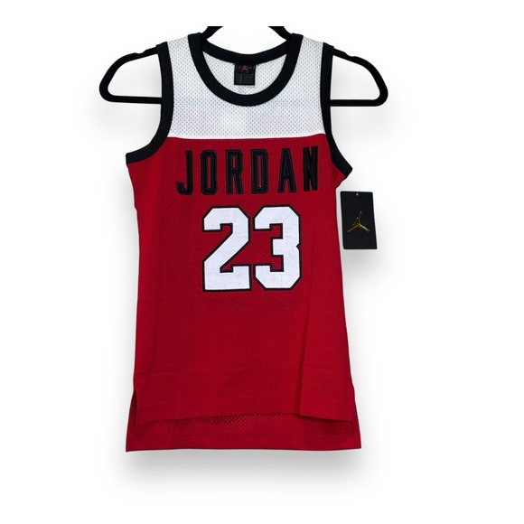 Nike Other - Michael Air Jordan Nike Jumpman Jersey Boys Gym Red S (8-10) yrs $58 NWT